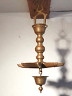 Originale Sabbat Lampe/Ampel Bronze 19. Jarh. Judaica religise Volkskunst