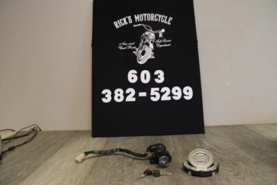 2007 Yamaha YZF R6 IGNITION LOCK GAS CAP W KEY 2C0-82501-10-00 - Image 1 of 4