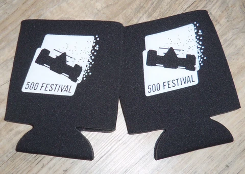 Can Cooler 12 oz. Koozie 500 Festival Cover
