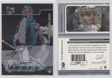2001-02 ITG Be A Player Signature Series Auto Evgeni Nabokov #024 Auto