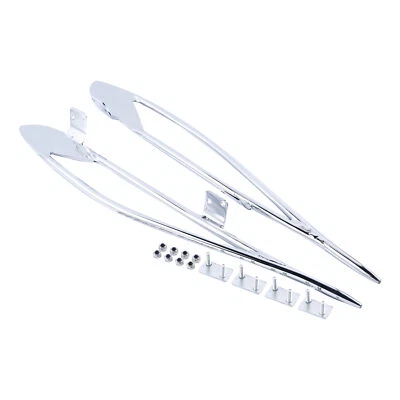 Rieles protectores de alforja cromados aptos para Indian Chieftain Roadmaster 2014-2023 Foto 1 de 4