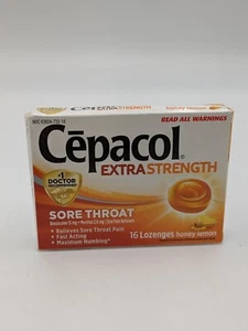 Cepacol Extra Strength Sore Throat Lozenges 16 Count - Picture 1 of 3