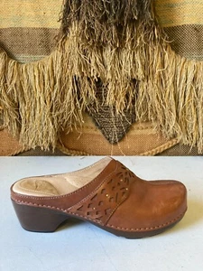 Zapato Zueco Dansko Marrón Mule Comfort Talla 40 EE. UU. 9.5/10 - Imagen 1 de 8