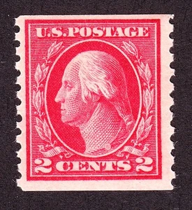US 444 2c Washington VF OG NH SCV $120 - Picture 1 of 1
