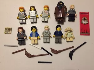 LEGO Harry Potter MINIFIG LOT of 10 MINIFIGS Dobby Hagrid Lot r496B - Picture 1 of 1