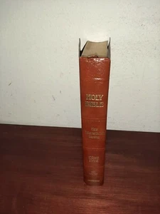 Holy Bible Giant Print Red Letter NIV Zondervan - Imagen 1 de 8