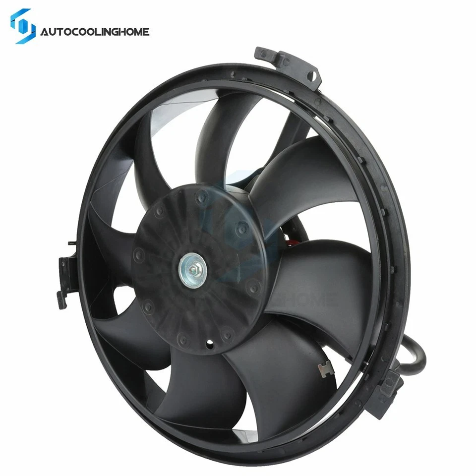 Conjunto de ventilador de refrigeración de radiador eléctrico para Audi A6 Quattro 1999-2004 lado del conductor Foto 1 de 4