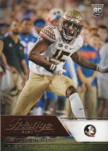 2021 Panini Chronicles Tamorrion Terry Rookie Seahawks #95 Orange - Bild 1 von 2