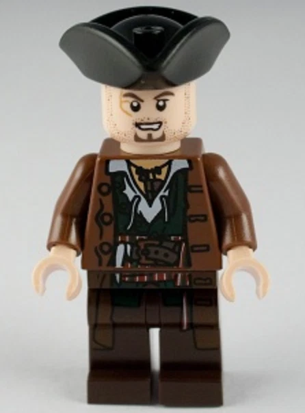 Lego Pirates of the Caribbean Minifigure Scrum poc023  853219  4194 Brand New - Image 1 of 1