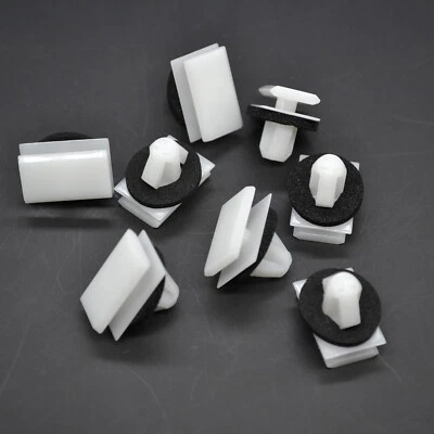 Clips de moldeo basculante y apertura de rueda de puerta lateral de 10 piezas para GM Chevrolet Tracker Foto 1 de 4