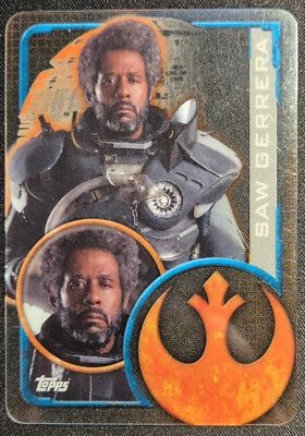 NEU Force Attax Rogue One #195 - Saw Gerrera (Halbtransparent) - Bild 1 von 2
