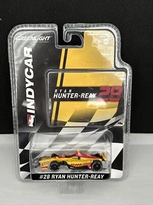 GREENLIGHT INDYCAR #28 RYAN HUNTER-REAY, DHL, YELLOW, 1:64, NIB - Picture 1 of 3