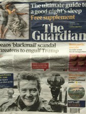 The Guardian newspaper 9 February 2019 ALBERT FINNEY OBITUARY BRITISH ACTOR