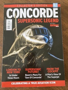 CONCORDE SUPERSONIC LEGEND Key Magazine 2022 Issue LONDON To NEW YORK Cockpit - Picture 1 of 2