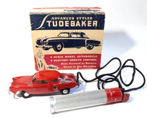 Advanced Style Studebaker Electric Remote Control RC Car Model 1950’s 8” DAMAGED - Picture 1 of 23