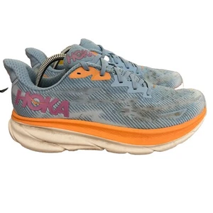 Hoka One One Clifton 9 1127896 ABIW blau Laufschuhe Turnschuhe Damen Größe 11 B - Bild 1 von 9
