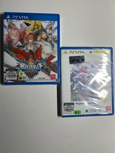 Blazblue+Continuum Shift Extend PlayStation PS Vita Games Lot New SEALED - Picture 1 of 2