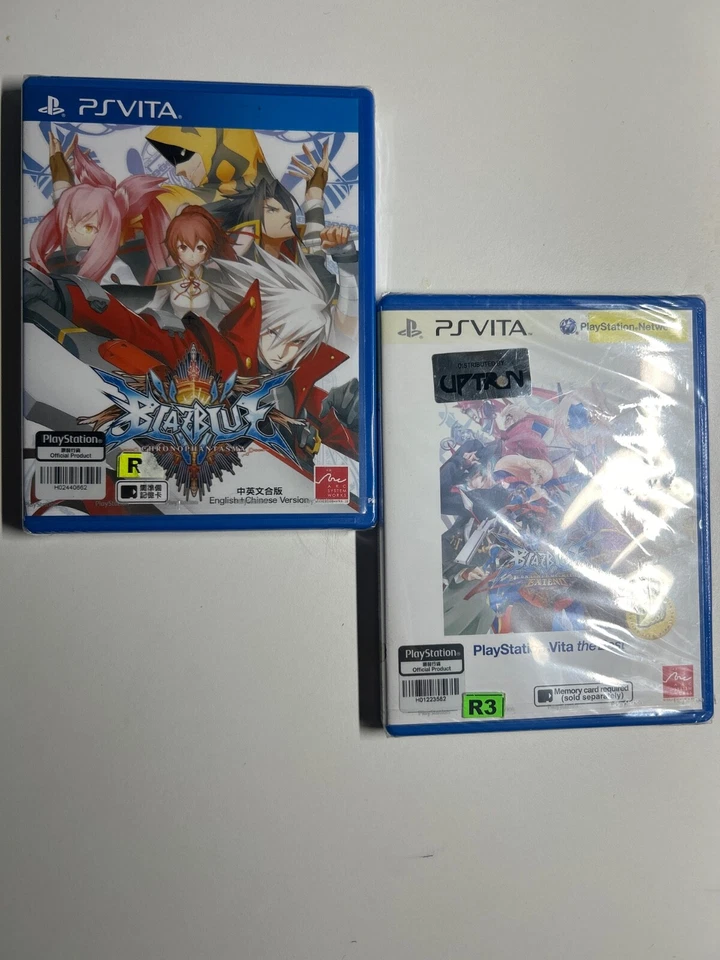 Blazblue+Continuum Shift Extend PlayStation PS Vita Games Lot New SEALED - Image 1 of 2