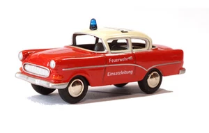 #06353 - BUB Bubmobil Olympia Rekord - Feuerwehr  - 1:87 - Bild 1 von 1
