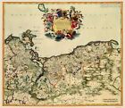 Pomerania Germany Poland - De Wit 1688 - 23.00 x 26.50