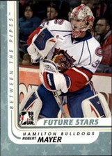 2010-11 ITG Between The Pipes Hockey #82 Robert Mayer
