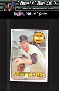 1969 Topps 465 Tommy John Creased - Picture 1 of 2