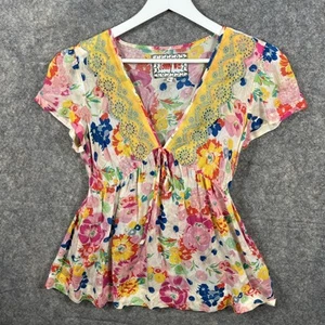 Johnny Was Flower Pattern Dress Beams Size SM - Picture 1 of 12