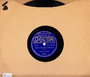 Johnnie Temple – New Vicksburg Blues / Louise Louise Blues 10" 78 - Picture 1 of 24