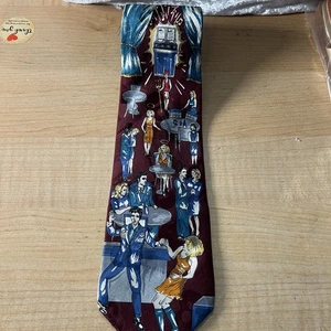 Elvis Presley Collection DEVIL IN DISGUISE Italian Silk Tie. - Picture 1 of 9