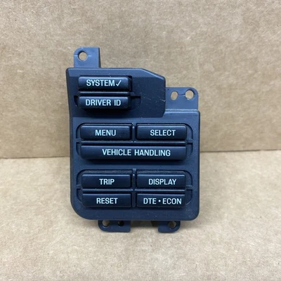 Lincoln Continental 1998-2002 manejo de verificación de identificación de conductor de viaje F80F-10D996-AF OEM Foto 1 de 4