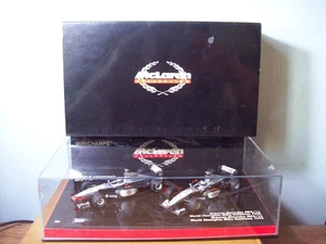 1/43 MINICHAMPS 402 989901 TWINSET McLAREN MP4-13/MP4-14 1998-1999 MIKA HAKKINEN - Picture 1 of 9