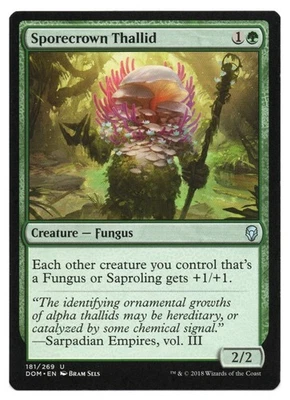 MTG Sporecrown Thallid | #181 Dominaria | English - Image 1 of 2