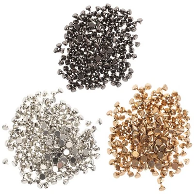  6 sacchetti di bullette punk in plastica rivetti abbigliamento sacchetti di - Immagine 1 di 4