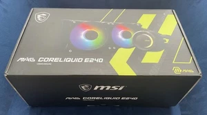 MSI MAG CoreLiquid E240 Liquid CPU Cooler - Picture 1 of 3