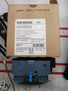 NEW SIEMENS FURNAS 958GB3SA ESP200 OVERLOAD RELAY 25-100 AMP 3UB8533-5GW2 - Picture 1 of 3