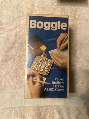 Vintage 1976 BOGGLE WORD GAME with Instructions - NO Timer - Image 1 of 2