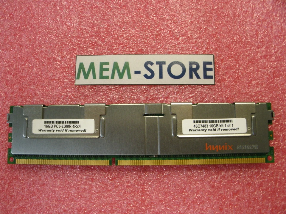 46C7489 16GB PC3-8500R DDR3-1066 Memory IBM x3690 X5 7148, x3850 X5 7146 - Image 1 of 1