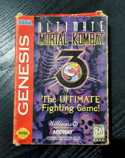 Ultimate Mortal Kombat 3 Sega Genesis – Gandorion Games