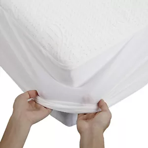 Waterproof Mattress Protector Breathable Matress Cover Deep Pocket 3D Air Fabric - Picture 1 of 6
