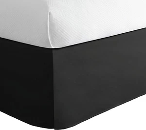 TODAY'S HOME Home Classic Tailored Bed Skirt Dust Ruffle, Cotton Blend Design - Picture 1 of 12