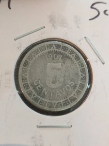 Mexiko 5 Centavos 1907, KM#421 Feinkorrosion - Bild 1 von 2