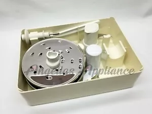 Kitchen Aid Food Processor Model KFPW760W Parts Accessories Blades Disc Stem - Picture 1 of 26