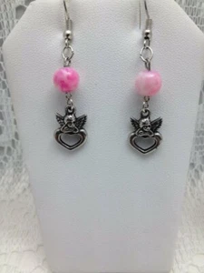 Handmade French Hook Earrings Jewelry Angel of GOD Earrings tblpr623 - Picture 1 of 2