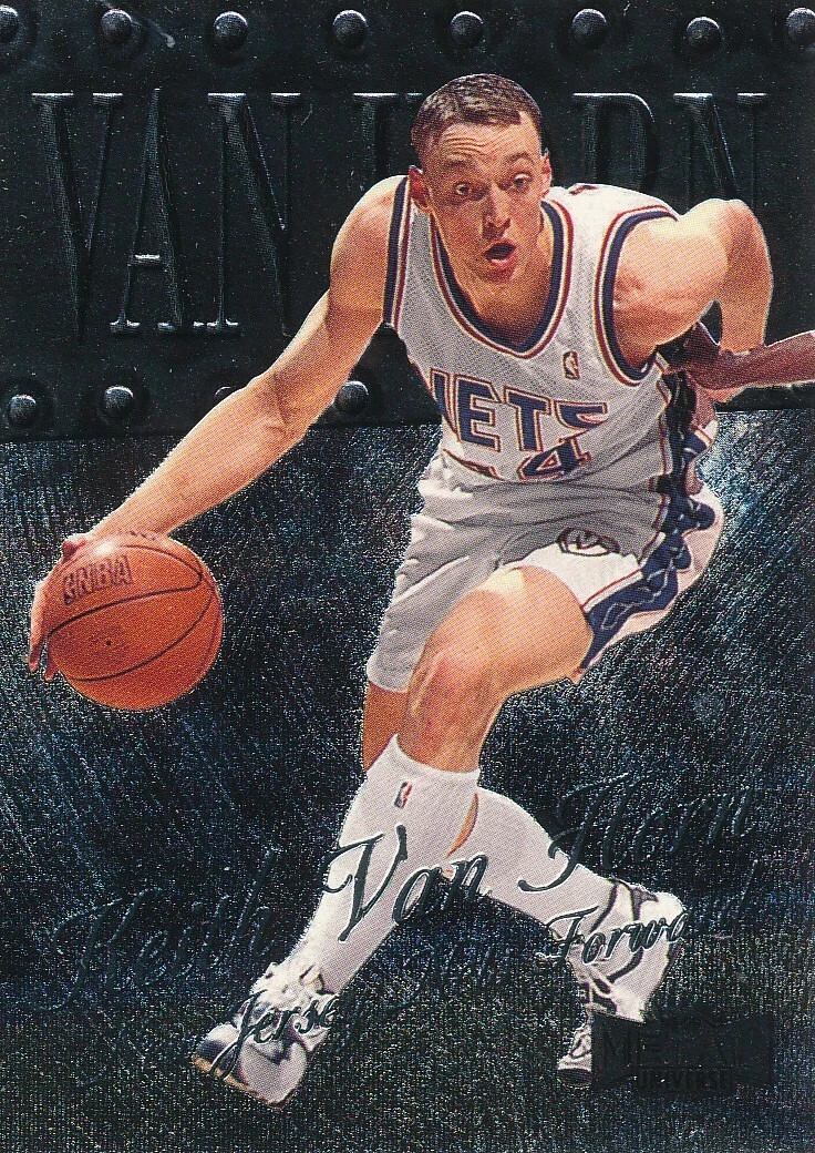 Keith Van Horn 1998-99 Metal Universe #92 Skybox Nets Basketball Card