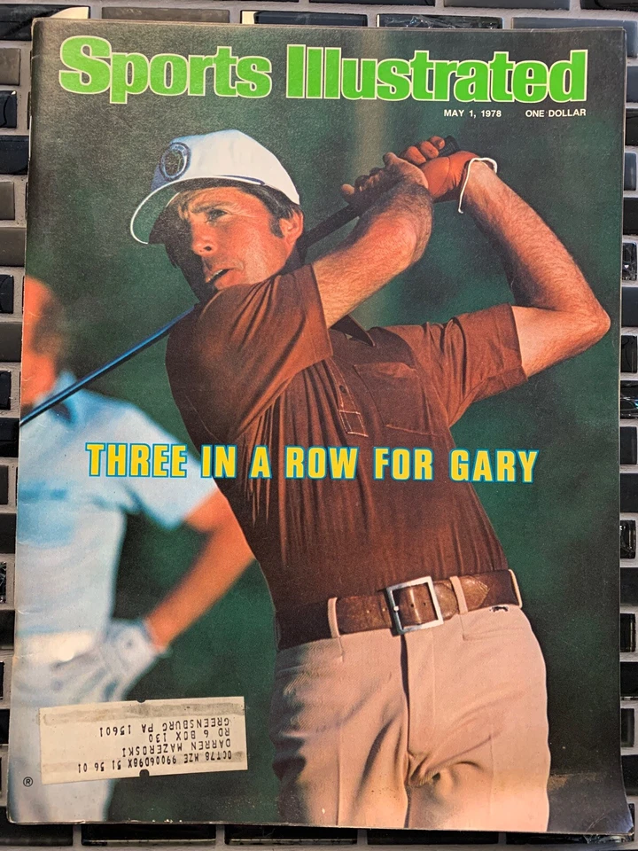 Sports Illustrated - Tres en fila para Gary - 1 de mayo de 1978 - (M16A) Foto 1 de 1