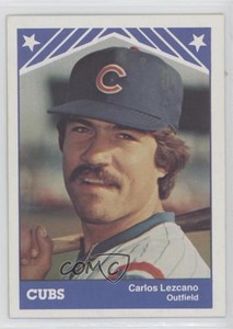 1983 TCMA Iowa Cubs Carlos Lezcano #23