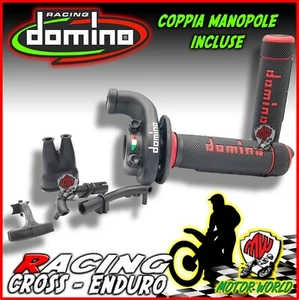 DOMINO COMANDO GAS RAPIDO CROSS ENDURO OFFROAD DESMO KRE 03 NERO DOPPIO CAVO - Foto 1 di 1