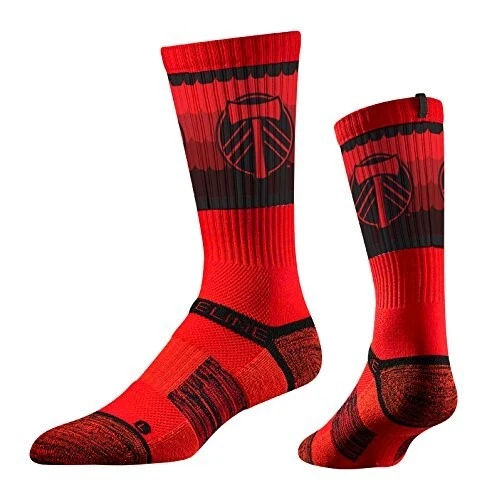 PORTLAND TIMBERS - CALCETINES DE TRIPULACIÓN PREMIUM CON LICENCIA OFICIAL MLS - Rojo TALLA ÚNICA Foto 1 de 1