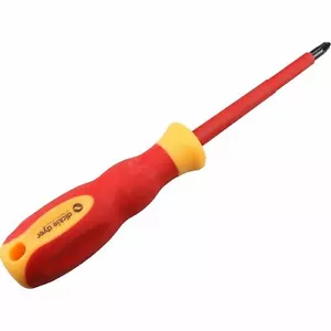 Cacciavite elettrico Pozi PZ2 x 100 mm VDE isolato con impugnatura morbida - Foto 1 di 3