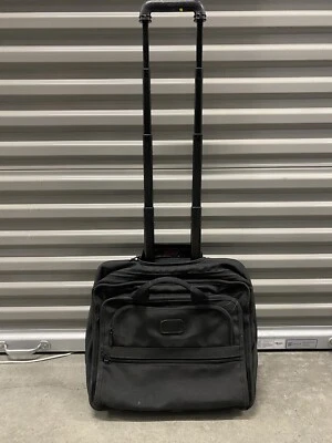 TUMI Alpha Ballistic Wheeled Briefcase 2223D3 – Rolling Laptop Bag - Image 1 of 4